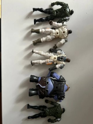 Lotto 5 Action Figures Chap Mei