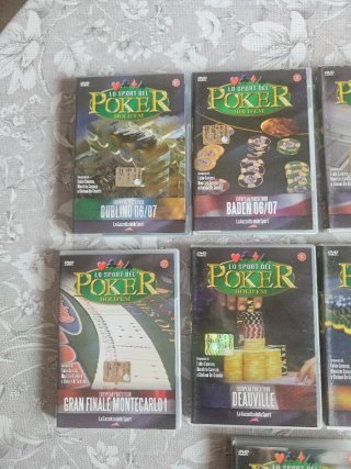 Collezione 12 DVD Lo Sport del Poker Hold'em