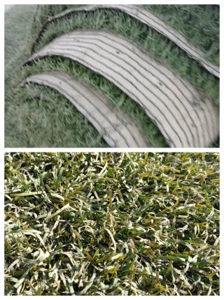 Césped artificial reciclado
