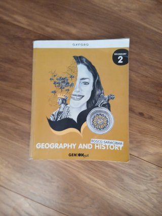 Libro de geografía e historia de 2 ESO en inglés