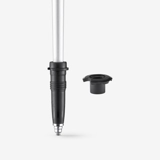 Par de bastones compactos de carbono para trekking, Sprint