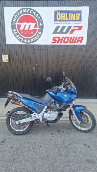 BMW F650GS Azul/Plata Aventura
