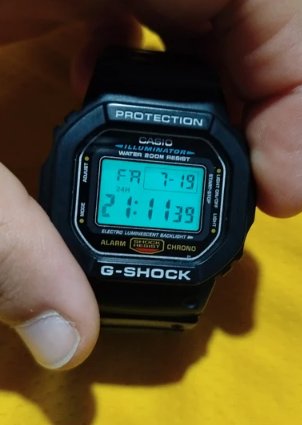 Casio G-Shock DW5600 Reloj Digital Negro