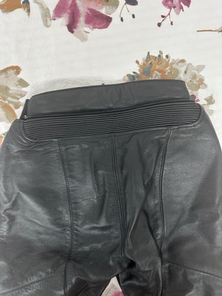 Pantalón Moto Cuero con Protecciones SPIDI 40