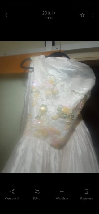 Vestido de novia talla 36