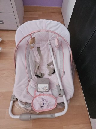 Hamaca bebé Ingenuity rosa