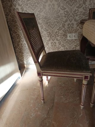 Conjunto comedor mesa y sillas