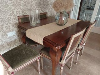 Conjunto comedor mesa y sillas