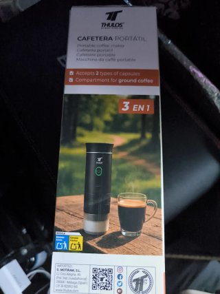 Cafetera Portátil Thulos 3 en 1