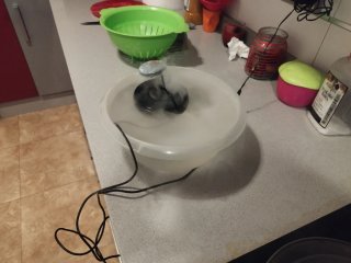 Humidificador ultrasonidos blanco y negro