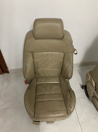 Asientos Recaro Cuero Beige