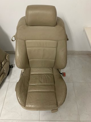Asientos Recaro Cuero Beige