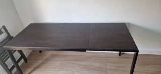 Mesa comedor madera marrón