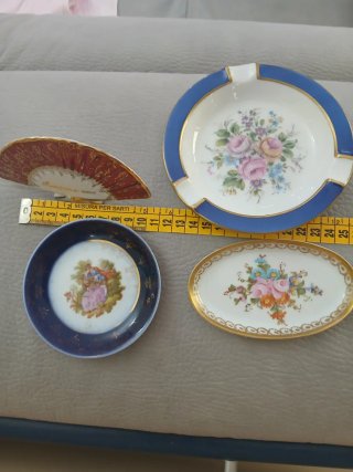 Set 4 pezzi Limoges France vintage