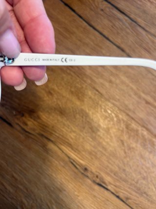 Occhiali da sole Gucci bianchi