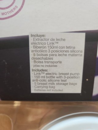 Sacaleches Suavinex Eléctrico