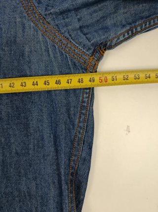 Camisa vaquera con codos ante Talla M