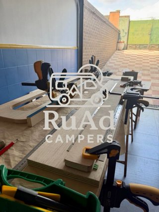 Kit Camper Cama Berlingo Kangoo Partner (CON MESA)