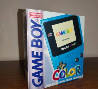 Caja Game Boy Color Turquesa