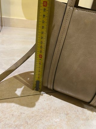 Bolso Parfois Beige Dorado