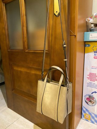 Bolso Parfois Beige Dorado