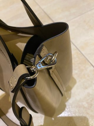 Bolso Parfois Beige Dorado