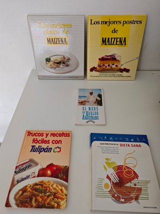 Pack libros cocina recetas trucos dieta equilibrad