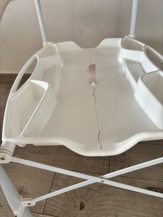 Bañera cambiador bebé plegable