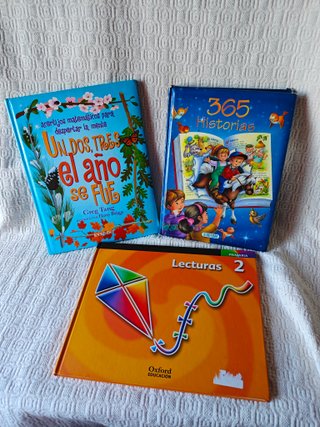 Pack 3 libros grandes de cuentos infantiles ilustr