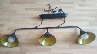 Lámpara de techo Ikea 3 focos