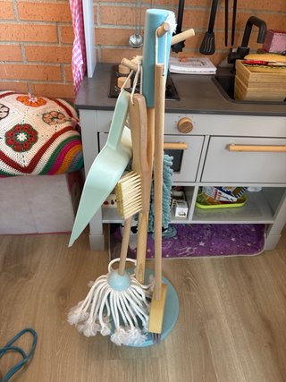 Cocina de juguete con accesorios