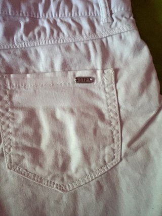 Pantalón corto blanco