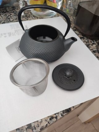 Tetera Hierro Fundido Negra