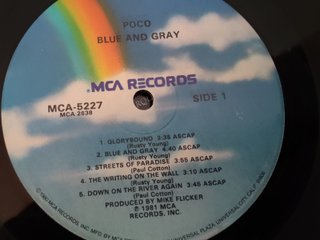 Poco - Blue And Gray Vinilo