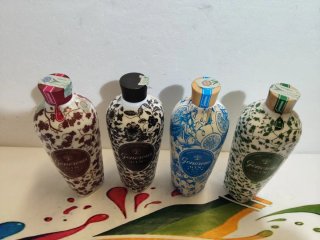 4 BOTTIGLIE VUOTE GIN GENEROUS
