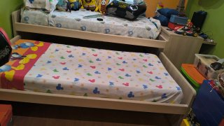 Cama nido con cajones