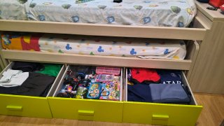 Cama nido con cajones