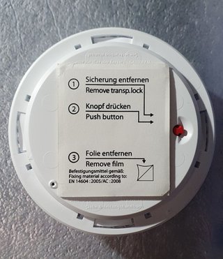 Detector de humo inalámbrico ABUS RWM450