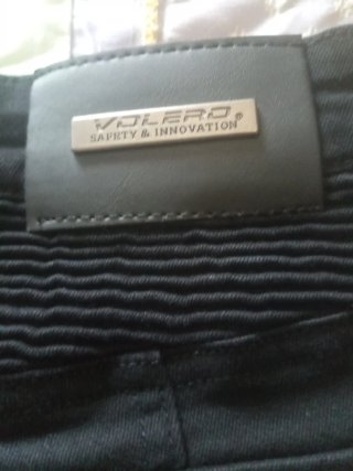 Pantalones de moto negros volero talla 44