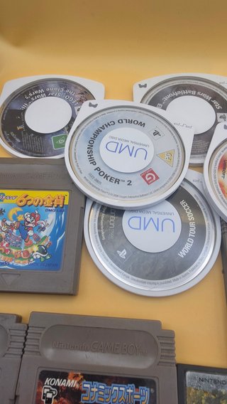 Lote Videojuegos Retro Game Boy, DS, PSP UMD