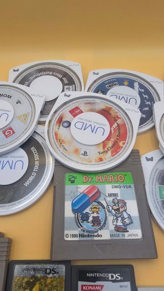 Lote Videojuegos Retro Game Boy, DS, PSP UMD