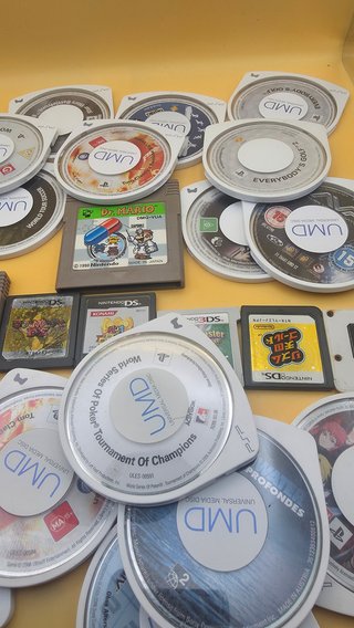 Lote Videojuegos Retro Game Boy, DS, PSP UMD