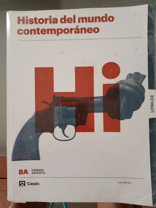 Historia del mundo contemporáneo, Hi Bachillerato