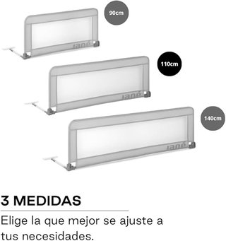 Barrera de Cama Jane Gris 110CM