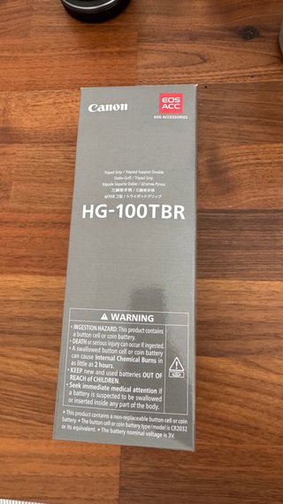 Canon Empuñadura-Trípode Grip HG-100TBR