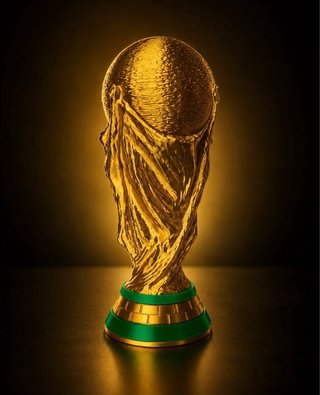 Replica Copa del Mundo Ultradetallada Tamaño Real