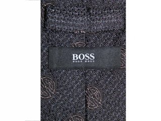 Hugo Boss Corbata 100% Seda Made in Italy Nueva