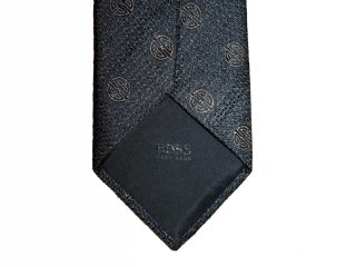 Hugo Boss Corbata 100% Seda Made in Italy Nueva
