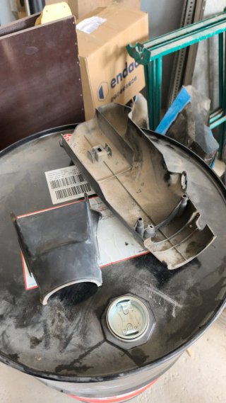 Conjunto tapas volante seat 131L