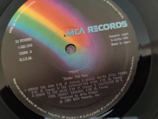 Poco - Under The Gun - Vinilo LP 1980